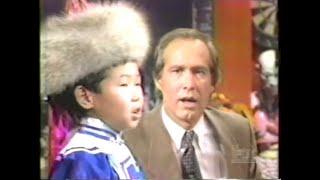 Throat singing for the first time on American TV