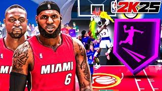 "PRIME" MIAMI LEBRON JAMES & DWYANE WADE BUILD has REC PLAYERS TERRIFIED in NBA 2K25!