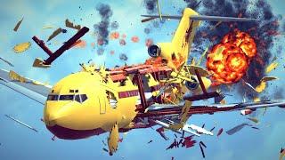 Airplane Crashes & Shootdowns #40 | Besiege