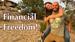 We are DEBT FREE  homesteaders!