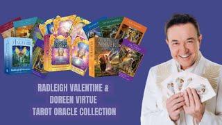 My entire Radleigh Valentine & Doreen virtue tarot oracle collection