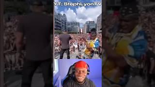 Who hit KSI with that bottle? OWN UP #Ksi #jjolatunji #prime