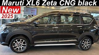 Maruti XL6 Zeta CNG ️Black 2025 l Full detailed Review l #marutisuzuki