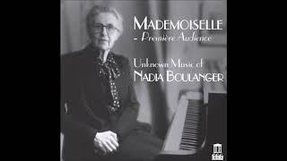 Boulanger Nadia - 3 Pieces for Organ: No 2. Petit Canon (1911)