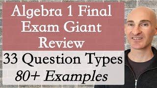 Algebra 1 Final Exam Giant Review