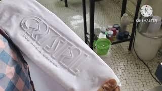 T-shirt Embossing work | How to do T-Shirt Emboss | Fabric Emboss