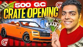 I Spent 500 GC On Crates To Earn The Most Money In GTA 5 RP | How Much Money Did I Get?