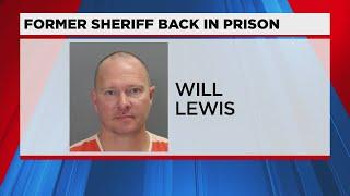 Former Greenville County sheriff back in prison