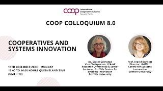 COOP Colloquium 8 - Cooperatives and Systems Innovation