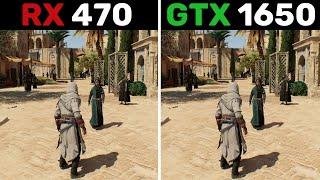 RX 470 vs GTX 1650 Test in 10 Games in 2023