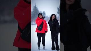 Snow and dance with Persian Song 2025 #youtubeshorts