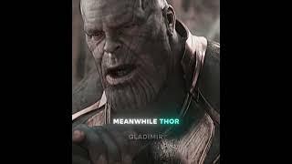 Other Avengers Against Thanos vs. Thor Edit || PASSO BEM SOLTO (slowed + reverb) - ATLXS #edit