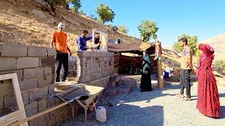 🪟Family Progress on Building Their New Home | Delicious Lunch by Mahin!