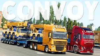NEW - Official Multiplayer 'Convoy' Mode IS HERE - Euro Truck Simulator 2 Multiplayer Gameplay