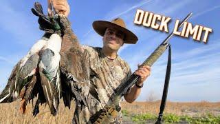 Fog clears to reveal 100's of DUCKS! Solo Limit!