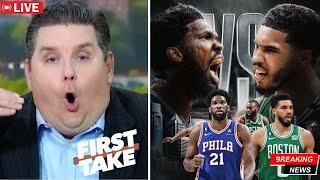 FIRST TAKE | "76ers are the ONLY team can CHALLENGE Celtics"- ESPN analyzes the East-Team contenders