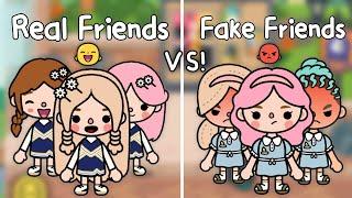 REAL FRIENDS VS FAKE FRIENDS ..? |Toca Life World | เพื่อนแท้ Vs เพื่อนปลอม