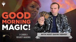 5 Cards that I Regret Making! | Good Morning Magic | Magic the Gathering Game Design