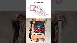 How to make a dc motor with cardboard _ dc motor bike banta hai #shorts #shortsvideo #shortsfeed