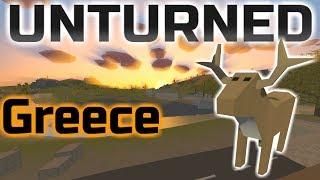 GREECE MAP AND ANIMAL SPAWNING - Unturned 3.23.0.0 (New curated Greece map and @animal command)