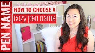 How To Choose A Cozy Mystery Pen Name