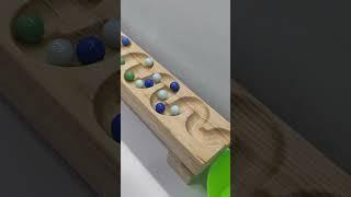 Marble Run ASMR  Rotating tray + Bornelund Quadrilla + HABA Slope