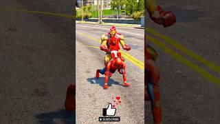 Iron mam save spider man from monkeys#shorts #iroman #save #frommonkeys#ironman