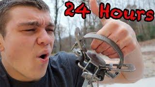 HAND IN STEEL TRAP 24 HOUR CHALLENGE!