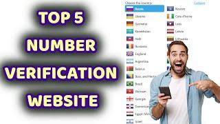 Top 5 Number Verification Website (2021) | Get Number For SMS Verification & OTP verification |