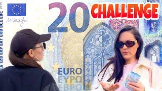 KALOJME DITEN ME 20€ NE SHQIPERI | MOTRA ZGJEDH CFARE DO HAME |CHALLENGE | EJONA VLOGS