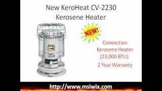 New KeroHeat CV 2230 Kerosene Heater