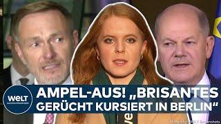 AMPEL-AUS: "Gegifte"! Scholz rechnet mit Lindner ab – Rückkehr von Rot-Grün – Annäherung an Merz