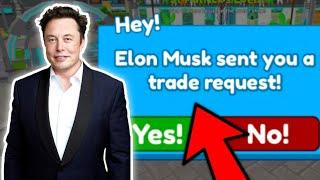 Elon Musk Sent Me A TRADE And THIS Happened...  | Toilet Tower Defense Roblox