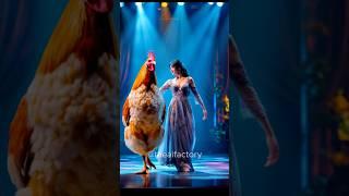 A women and hen magic Performance Ai episode 04 #dance  #magic #shorts