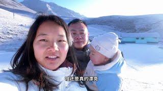 冬季带尼泊尔老婆自驾穷游，她想看雪和湖泊，必须满足她