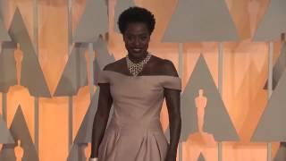 Viola Davis on the 2015 Academy Awards Red Carpet @violadavis