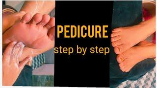 pedicure step by step |pedicure at home @theglowzone8