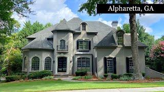 Home for Sale in Alpharetta, GA - POOL - 6 Bedrooms - 5.5 bathrooms - #atlantarealestate