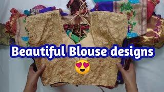 Beautiful Blouse back neck design | Aarti Jagtap Tutorials.