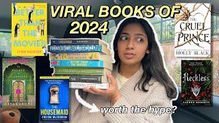 *VIRAL* book recommendations- are they worth the hype? MUST READ, reading inspiration for 2025