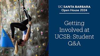 Getting Involved at UCSB: Student Q&A