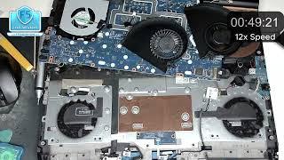 Alienware 17 R4 (P31E) - CPU+GPU Cooling Fan Replacement