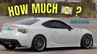 How Much I Spent on my FULL BOLT ON FRS (Build Breakdown)