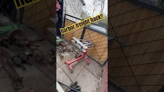 These 2 harbor freight tools work great together!! #harborfreight #tools #toolhacks #mechanic