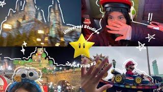 japan vlog #2 ⭐️ : universal studios japan, hogwarts castle, sadako horror ride etc.