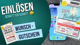 Wunschgutschein einlösen 2023: So geht's!