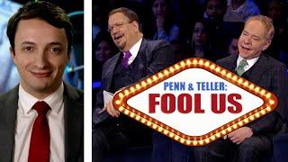 Magician EATS A CARD on PENN & TELLER: FOOL US | Daniel Roy | S7E11