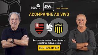 FLAMENGO 0 x 1 PEÑAROL - Libertadores - Quartas de final - Ida - 19/09/2024 - AO VIVO