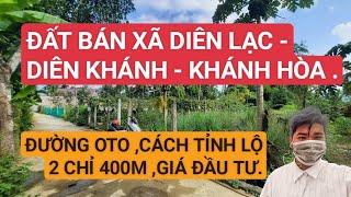 BÁN ĐẤT DIÊN LẠC DIÊN KHÁNH, CÁCH TỈNH LỘ 2 CHỈ 400M, GIÁ RẺ ĐẦU TƯ | TRẦN ANH THI BĐS.