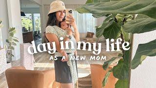 ️ Day in My Life as a New Mom | Routine (ish), Home Reset, and Postpartum Chit Chat